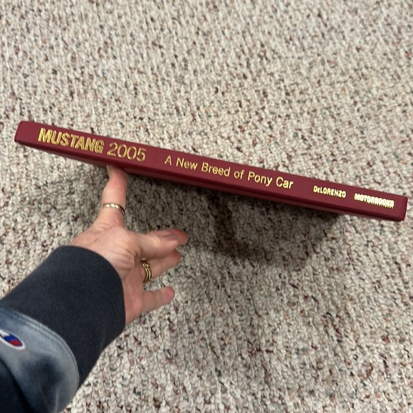 2005 Mustang - A New Breed of Pony Car Coffee Table Book - Picture 4 of 8